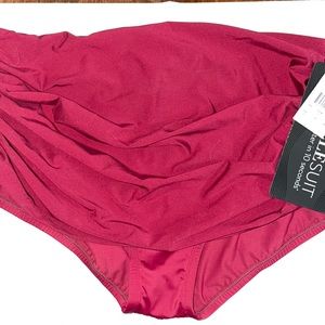 Pompeii Red Miraclesuit swim bottoms